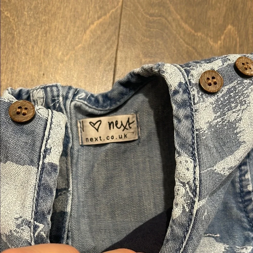 (Next) Denim Girl Dress size 2-3yrs
